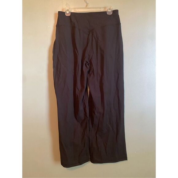 ESOFT Wide Leg Pants High-Waisted Yoga Work Dress Pants Pockets L NWOT - Picture 7 of 8